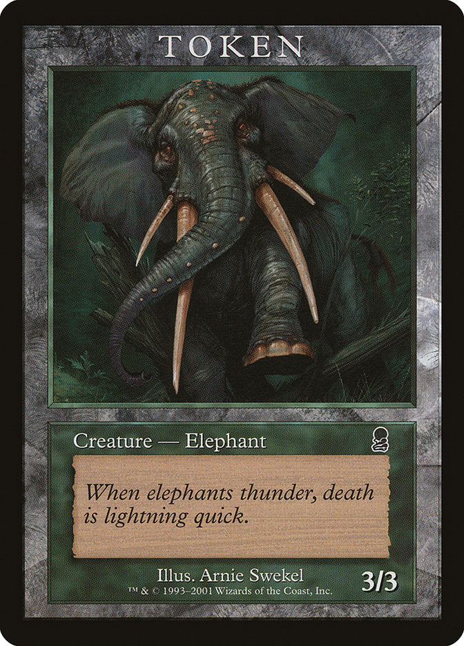 Elephant Token [Magic Player Rewards 2002] | Pegasus Games WI