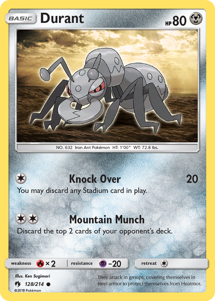 Durant (128/214) [Sun & Moon: Lost Thunder] | Pegasus Games WI