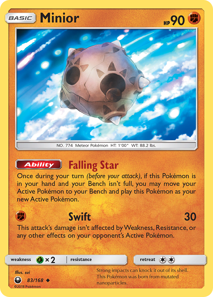 Minior (83/168) [Sun & Moon: Celestial Storm] | Pegasus Games WI