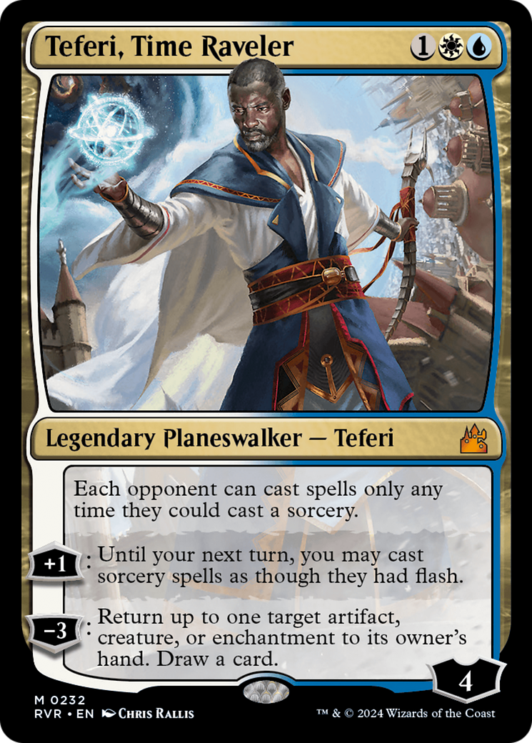 Teferi, Time Raveler [Ravnica Remastered] | Pegasus Games WI