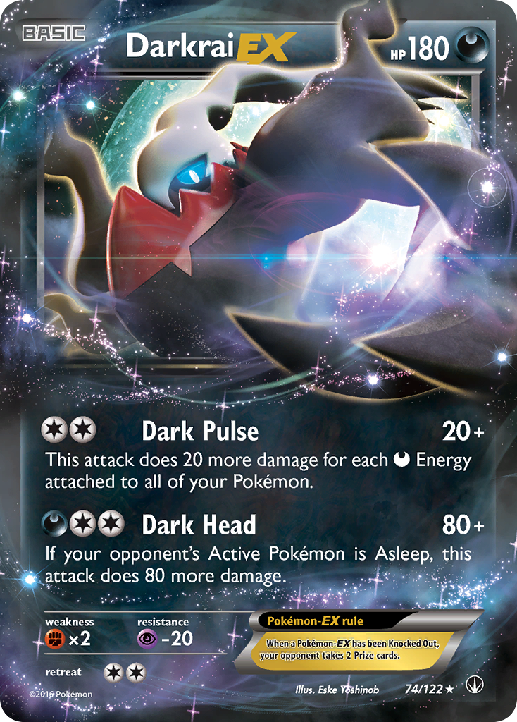 Darkrai EX (74/122) [XY: BREAKpoint] | Pegasus Games WI