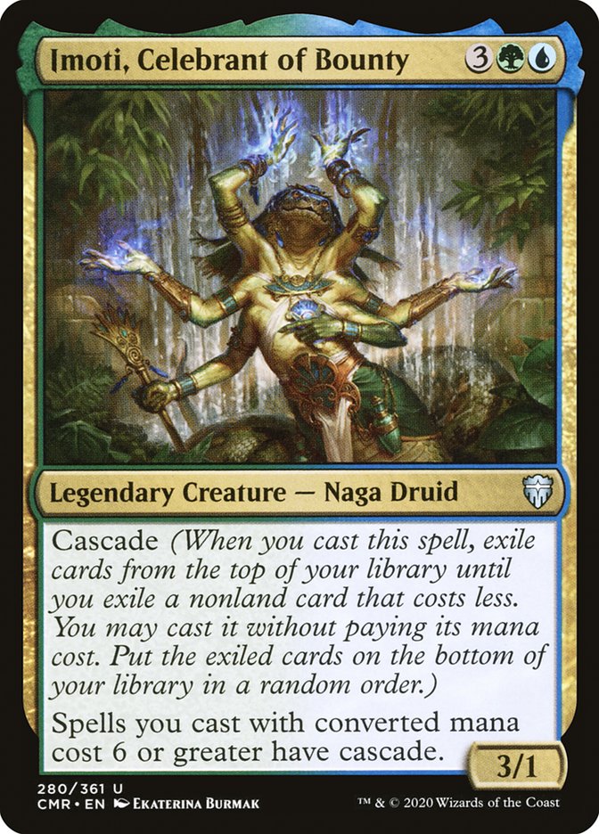 Imoti, Celebrant of Bounty [Commander Legends] | Pegasus Games WI