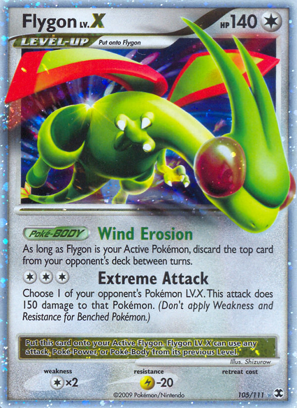Flygon LV.X (105/111) [Platinum: Rising Rivals] | Pegasus Games WI
