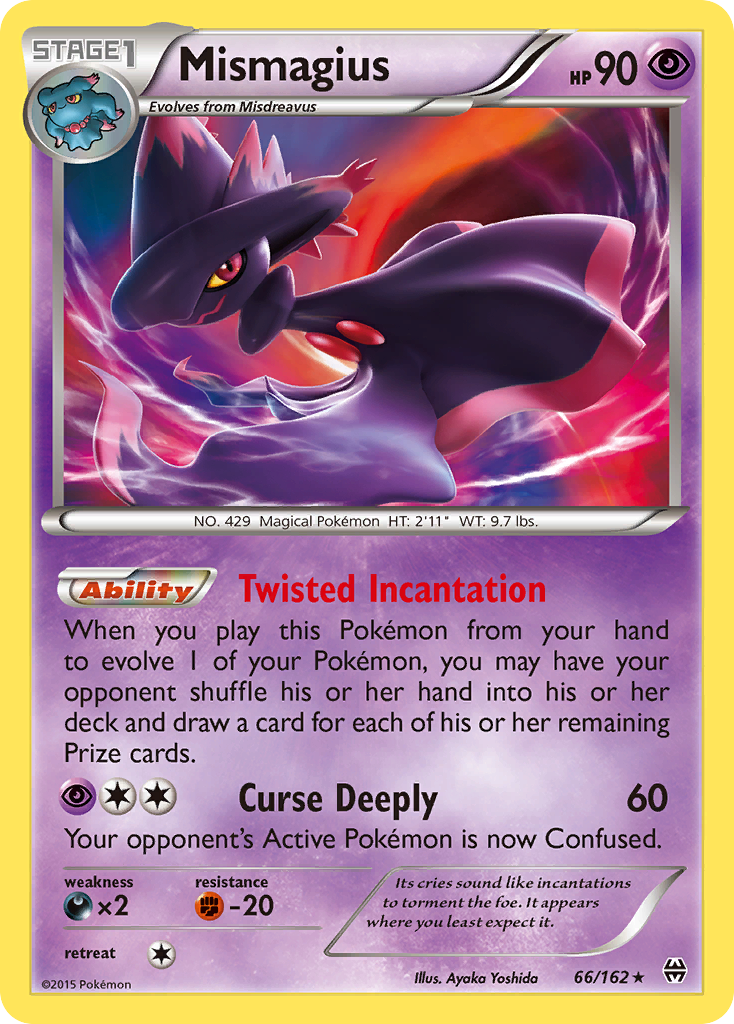 Mismagius (66/162) [XY: BREAKthrough] | Pegasus Games WI