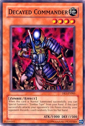 Decayed Commander [DR1-EN065] Common | Pegasus Games WI