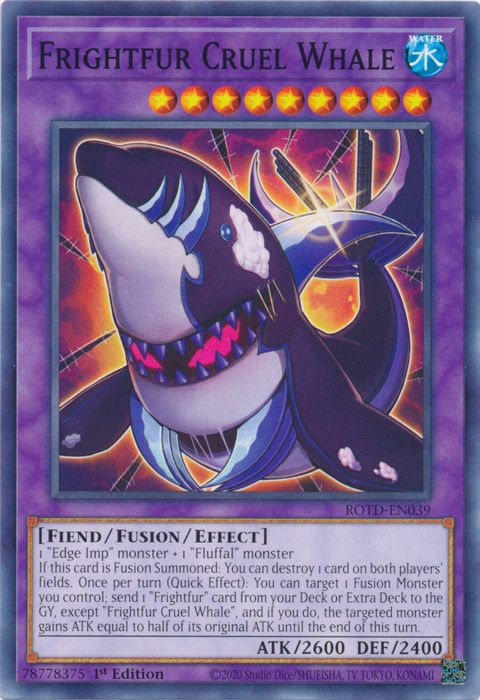 Frightfur Cruel Whale [ROTD-EN039] Common | Pegasus Games WI
