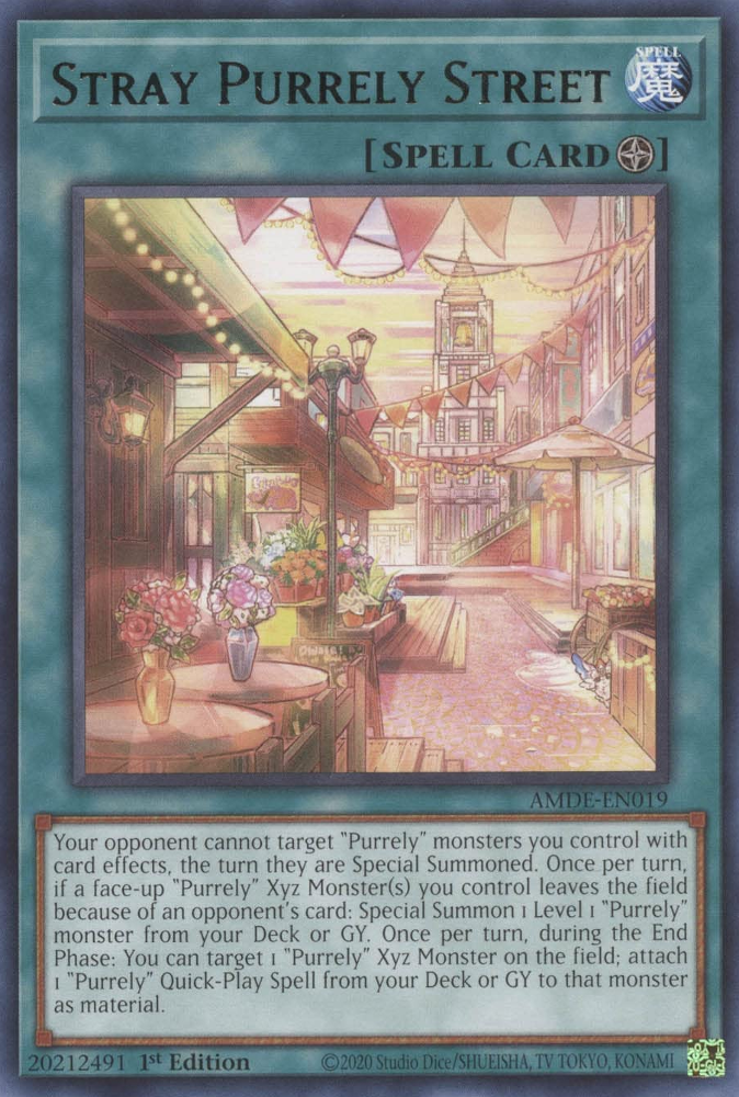 Stray Purrely Street [AMDE-EN019] Rare | Pegasus Games WI