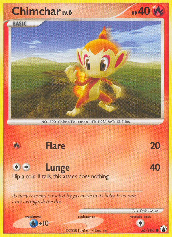 Chimchar (56/100) [Diamond & Pearl: Majestic Dawn] | Pegasus Games WI