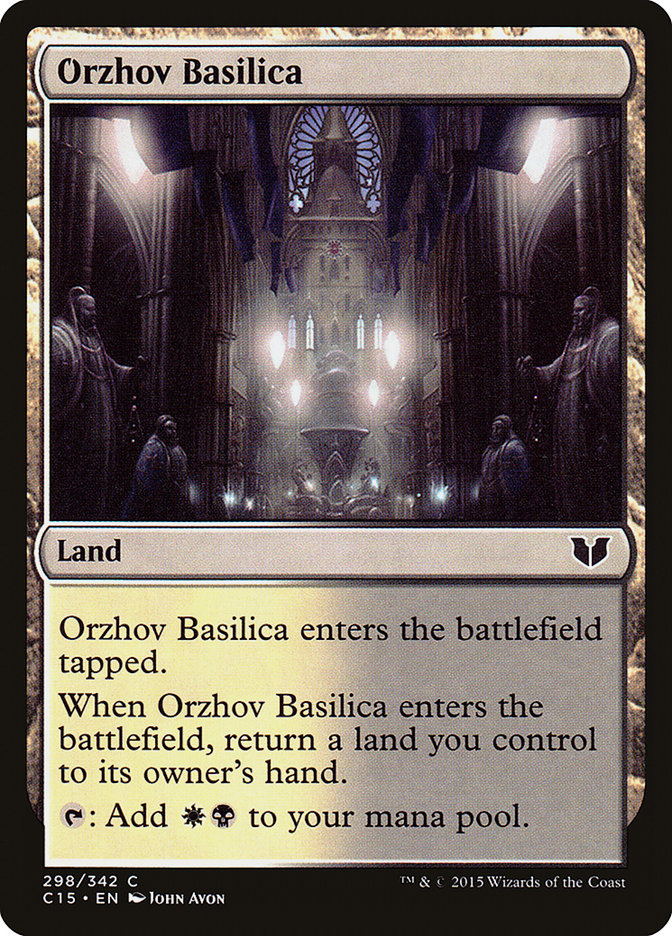 Orzhov Basilica [Commander 2015] | Pegasus Games WI