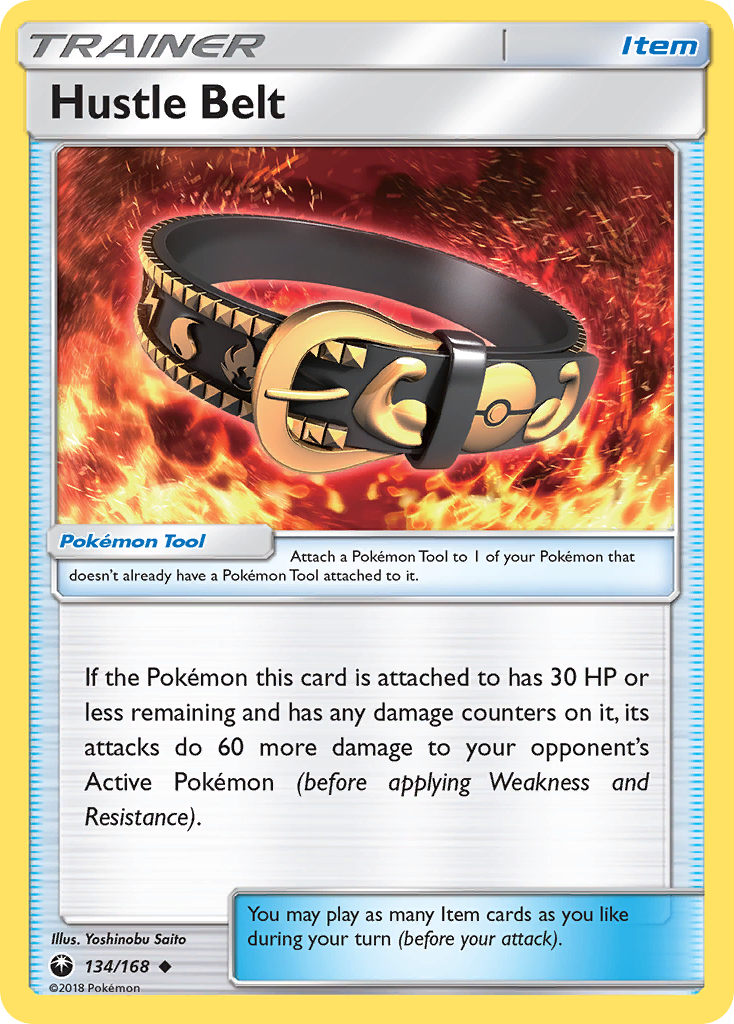 Hustle Belt (134/168) [Sun & Moon: Celestial Storm] | Pegasus Games WI