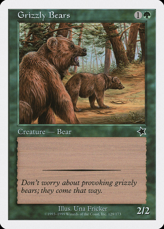 Grizzly Bears [Starter 1999] | Pegasus Games WI