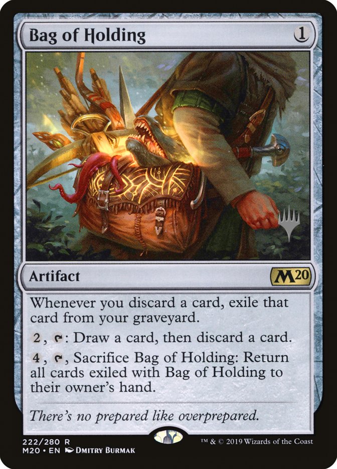 Bag of Holding (Promo Pack) [Core Set 2020 Promos] | Pegasus Games WI