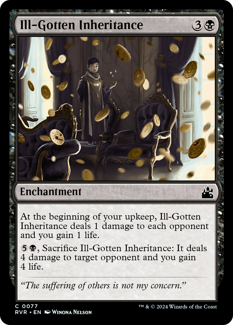 Ill-Gotten Inheritance [Ravnica Remastered] | Pegasus Games WI