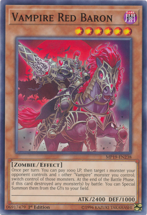 Vampire Red Baron [MP19-EN238] Common | Pegasus Games WI