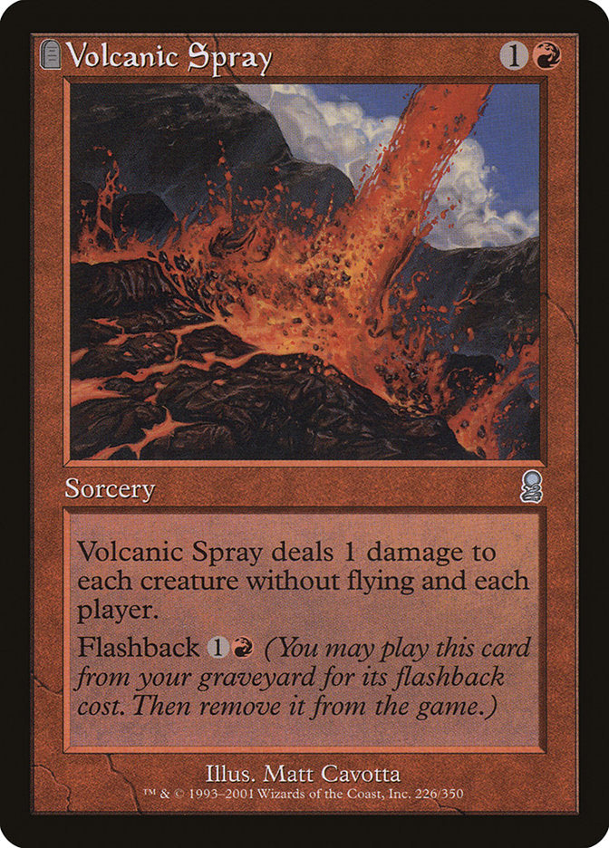 Volcanic Spray [Odyssey] | Pegasus Games WI