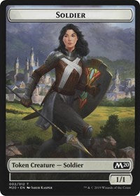 Soldier // Zombie Double-Sided Token [Game Night 2019 Tokens] | Pegasus Games WI