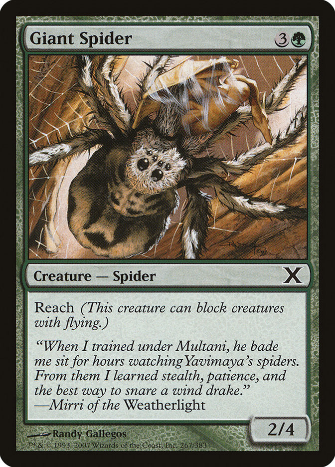 Giant Spider [Tenth Edition] | Pegasus Games WI