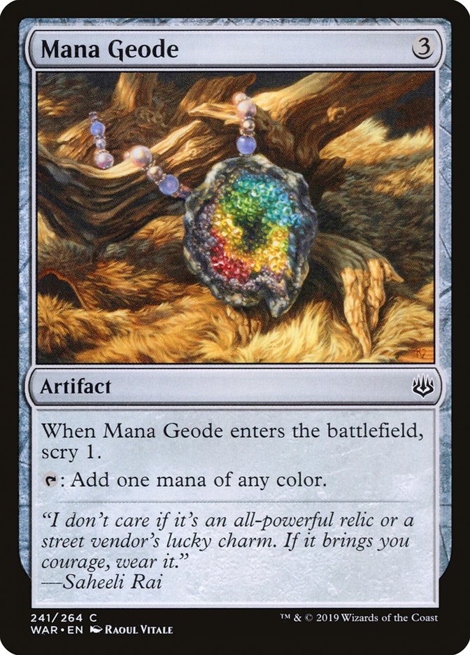 Mana Geode [War of the Spark] | Pegasus Games WI