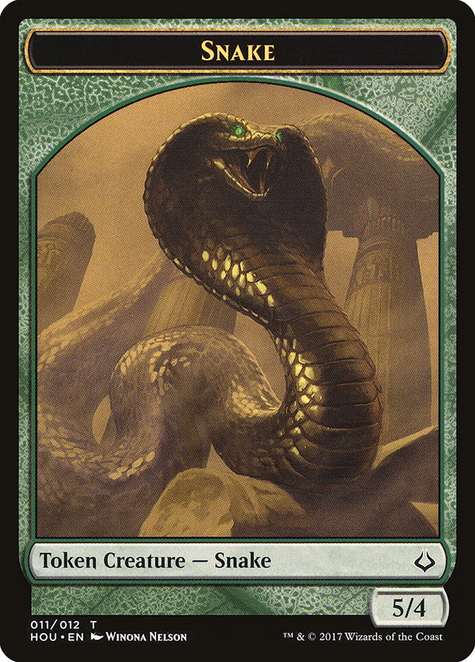 Snake Token [Hour of Devastation Tokens] | Pegasus Games WI