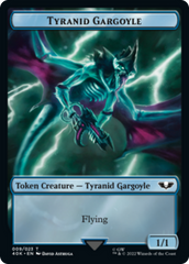 Tyranid (17) // Tyranid Gargoyle Double-Sided Token [Warhammer 40,000 Tokens] | Pegasus Games WI