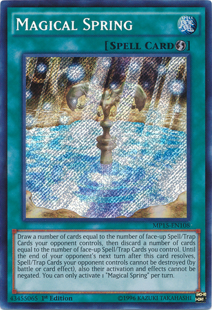 Magical Spring [MP15-EN108] Secret Rare | Pegasus Games WI