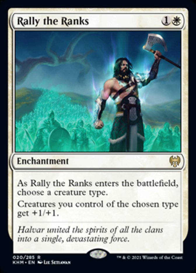 Rally the Ranks [Kaldheim] | Pegasus Games WI