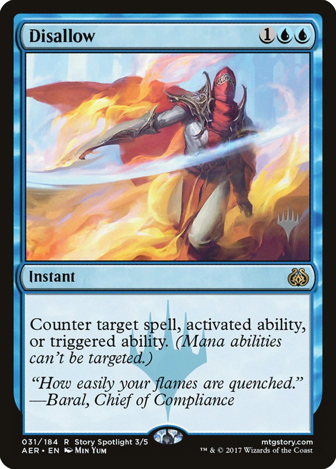 Disallow (Promo Pack) [Aether Revolt Promos] | Pegasus Games WI