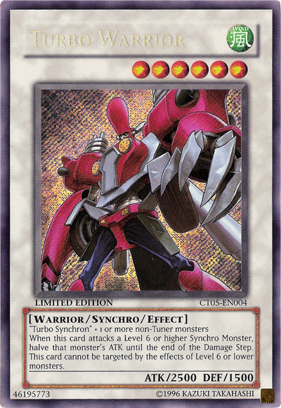 Turbo Warrior [CT05-EN004] Secret Rare | Pegasus Games WI