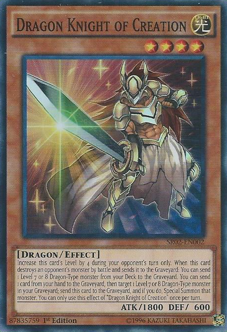 Dragon Knight of Creation [SR02-EN002] Super Rare | Pegasus Games WI