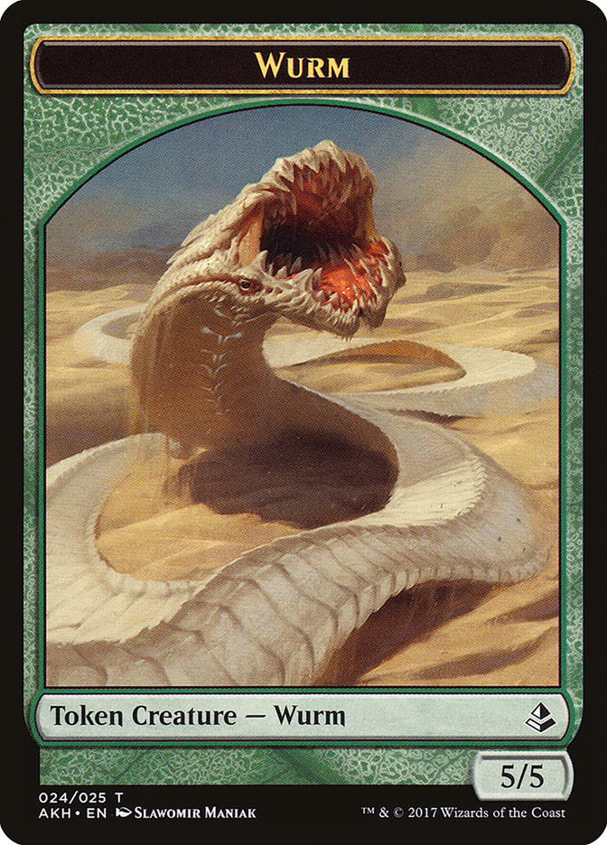 Wurm Token [Amonkhet Tokens] | Pegasus Games WI