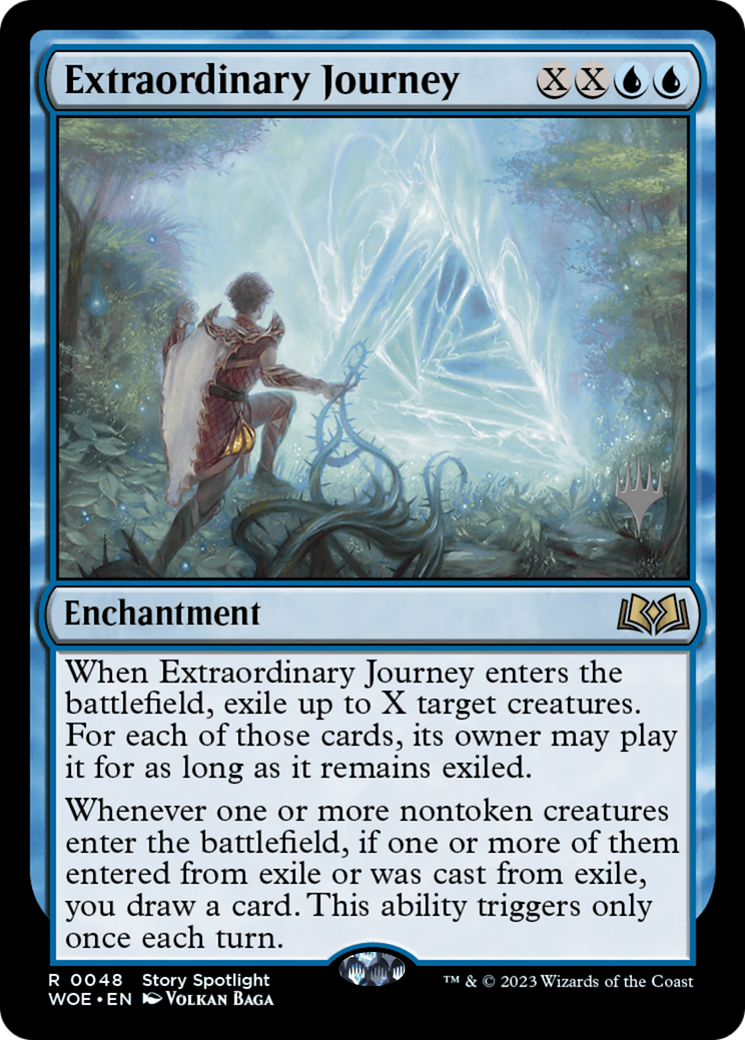 Extraordinary Journey (Promo Pack) [Wilds of Eldraine Promos] | Pegasus Games WI