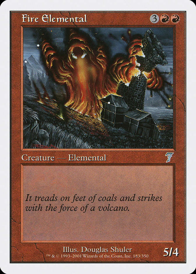 Fire Elemental [Seventh Edition] | Pegasus Games WI