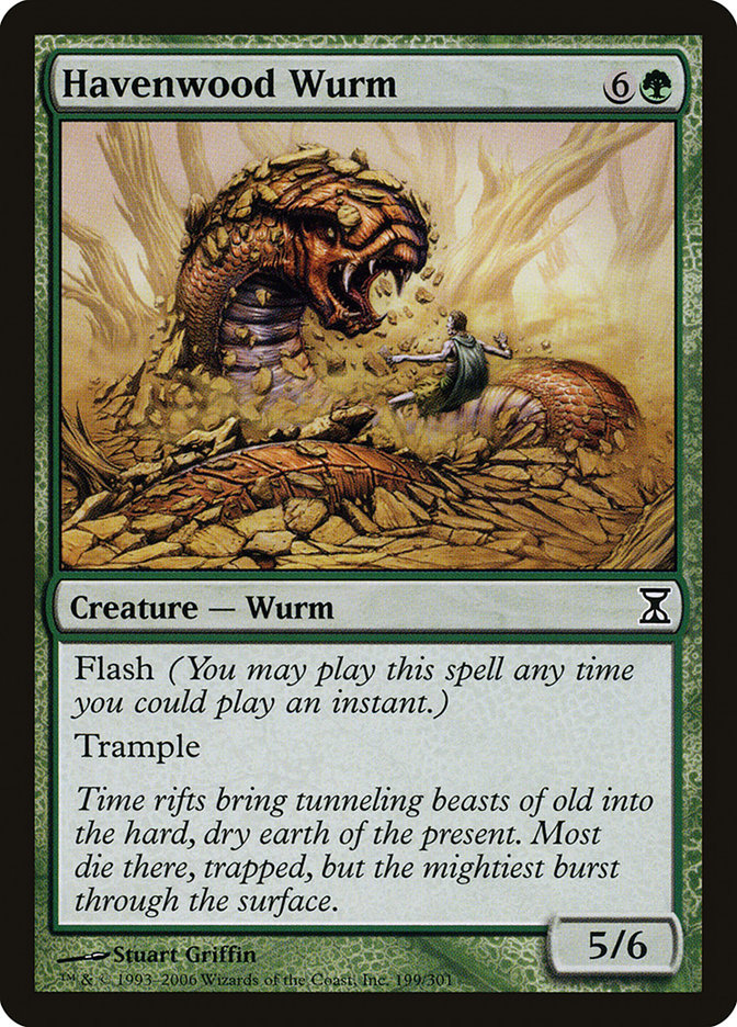 Havenwood Wurm [Time Spiral] | Pegasus Games WI