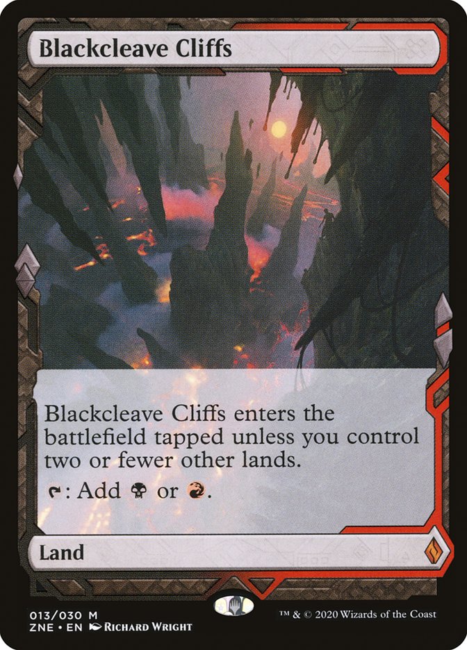 Blackcleave Cliffs (Expeditions) [Zendikar Rising Expeditions] | Pegasus Games WI