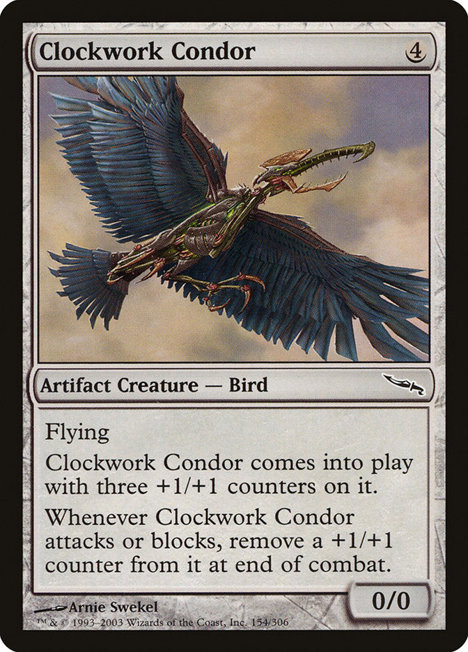 Clockwork Condor [Mirrodin] | Pegasus Games WI