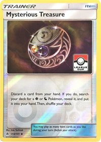 Mysterious Treasure (113/131) (League Promo) [Sun & Moon: Forbidden Light] | Pegasus Games WI