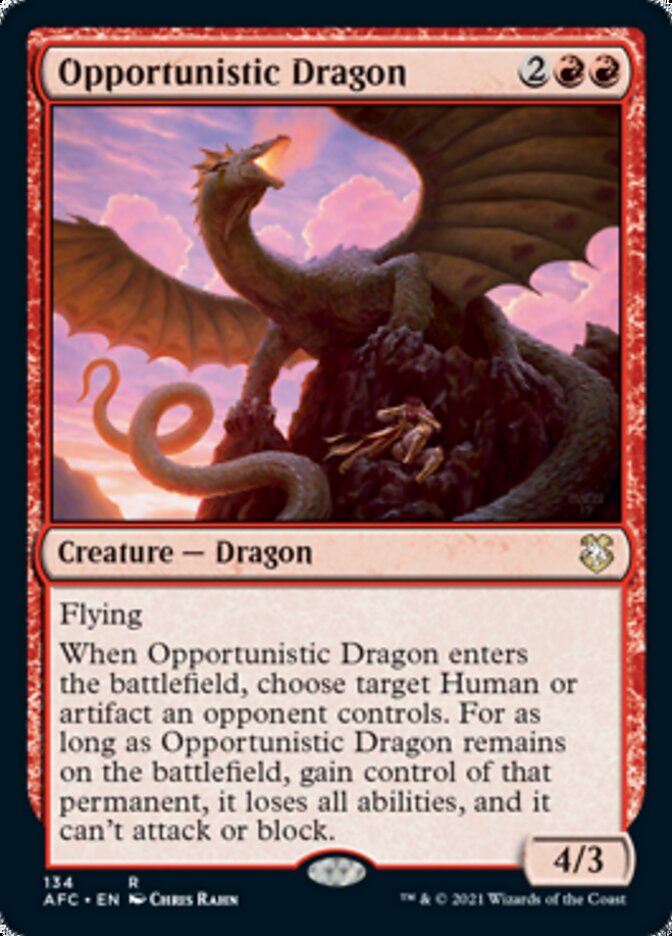 Opportunistic Dragon [Dungeons & Dragons: Adventures in the Forgotten Realms Commander] | Pegasus Games WI