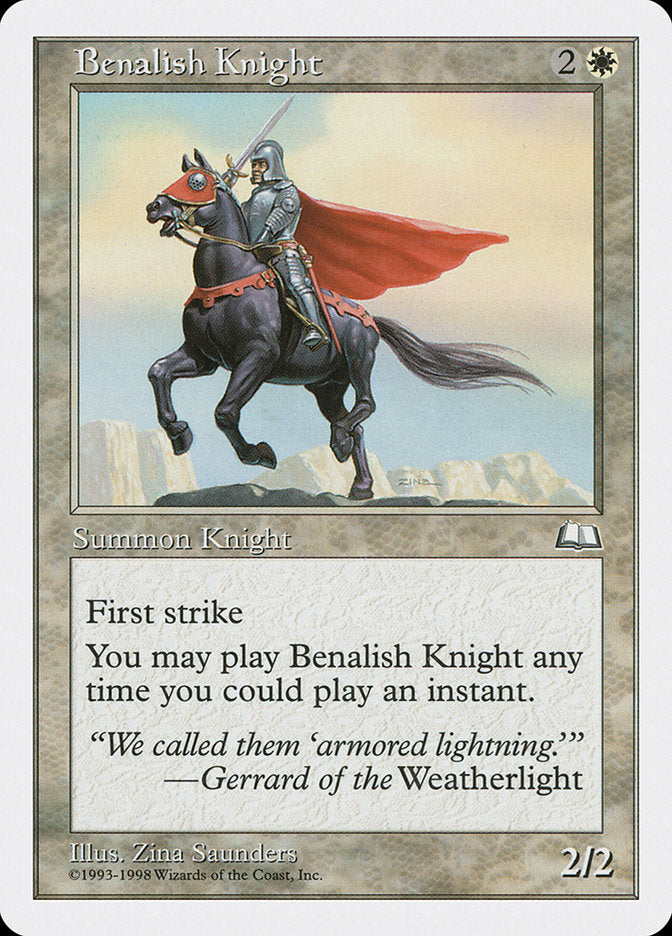 Benalish Knight [Anthologies] | Pegasus Games WI