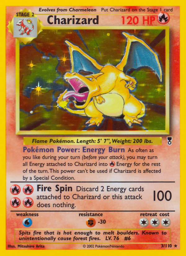 Charizard (3/110) (Theme Deck Exclusive) [Legendary Collection] | Pegasus Games WI