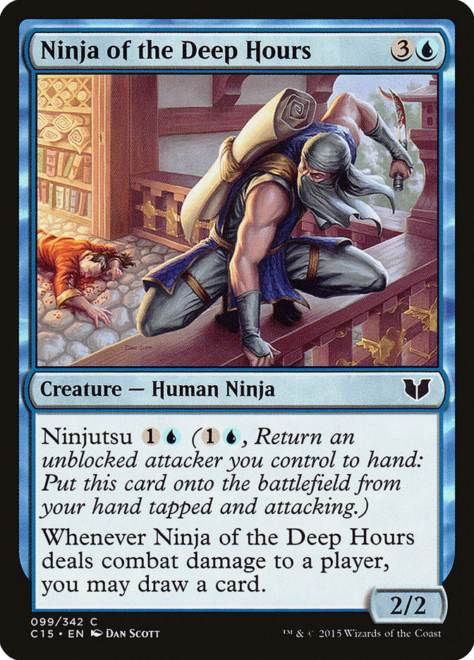 Ninja of the Deep Hours [Commander 2015] | Pegasus Games WI