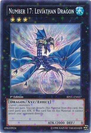 Number 17: Leviathan Dragon [BP01-EN027] Starfoil Rare | Pegasus Games WI