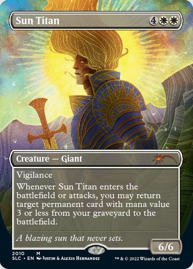 Sun Titan (Borderless) [Secret Lair 30th Anniversary Countdown Kit] | Pegasus Games WI