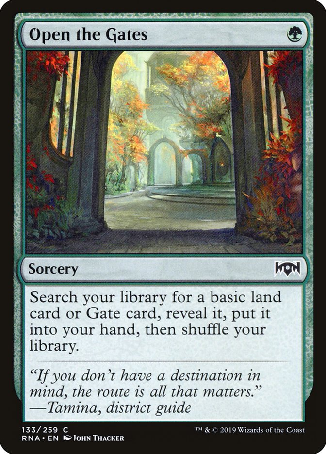 Open the Gates [Ravnica Allegiance] | Pegasus Games WI