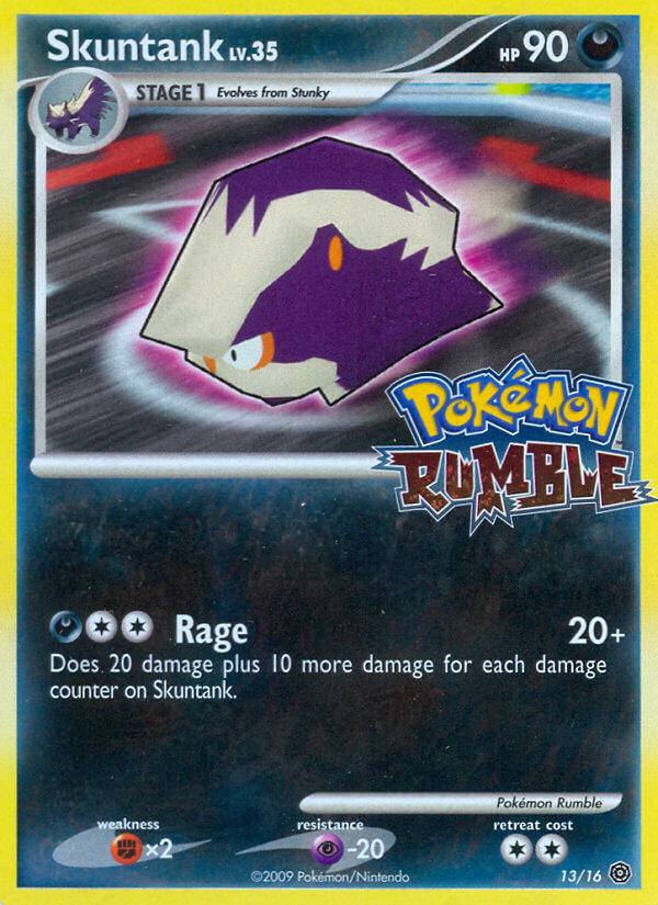 Skuntank (13/16) [Pokémon Rumble] | Pegasus Games WI