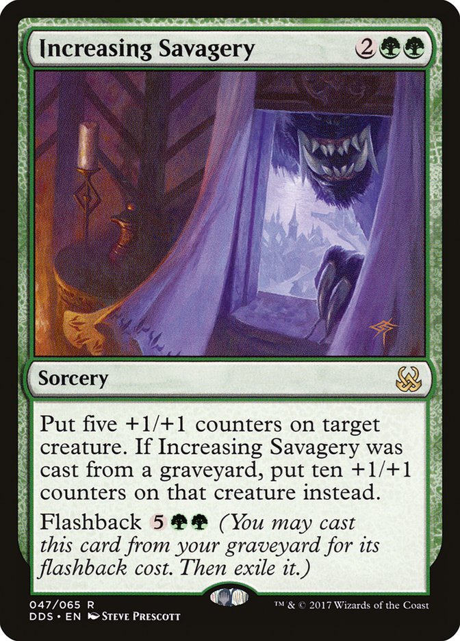 Increasing Savagery [Duel Decks: Mind vs. Might] | Pegasus Games WI