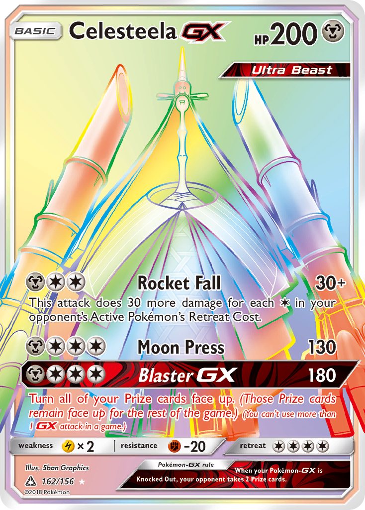 Celesteela GX (162/156) [Sun & Moon: Ultra Prism] | Pegasus Games WI