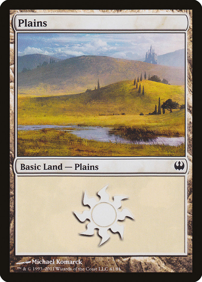 Plains (41) [Duel Decks: Knights vs. Dragons] | Pegasus Games WI