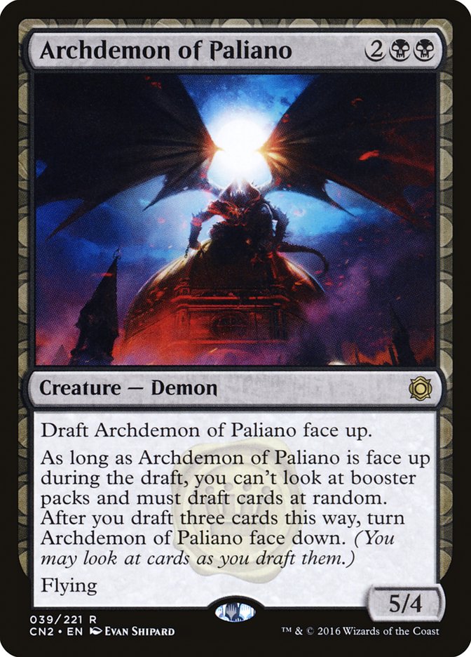 Archdemon of Paliano [Conspiracy: Take the Crown] | Pegasus Games WI