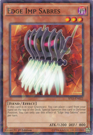 Edge Imp Sabres [SP15-EN022] Shatterfoil Rare | Pegasus Games WI