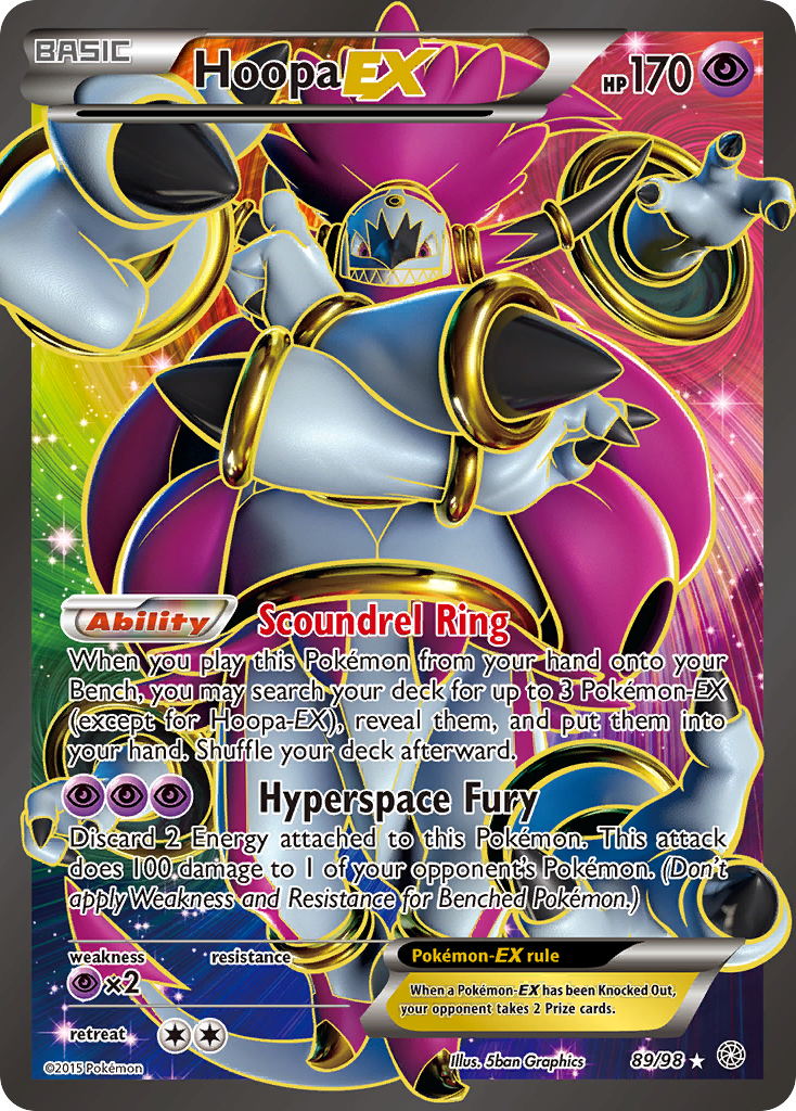 Hoopa EX (89/98) [XY: Ancient Origins] | Pegasus Games WI